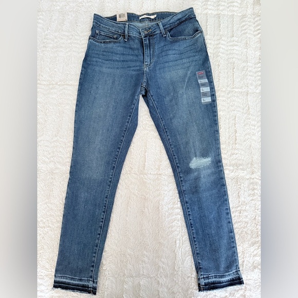 👖 NEW Levi’s 711 Ankle Skinny Jeans – Size 12👖 - Picture 1 of 5